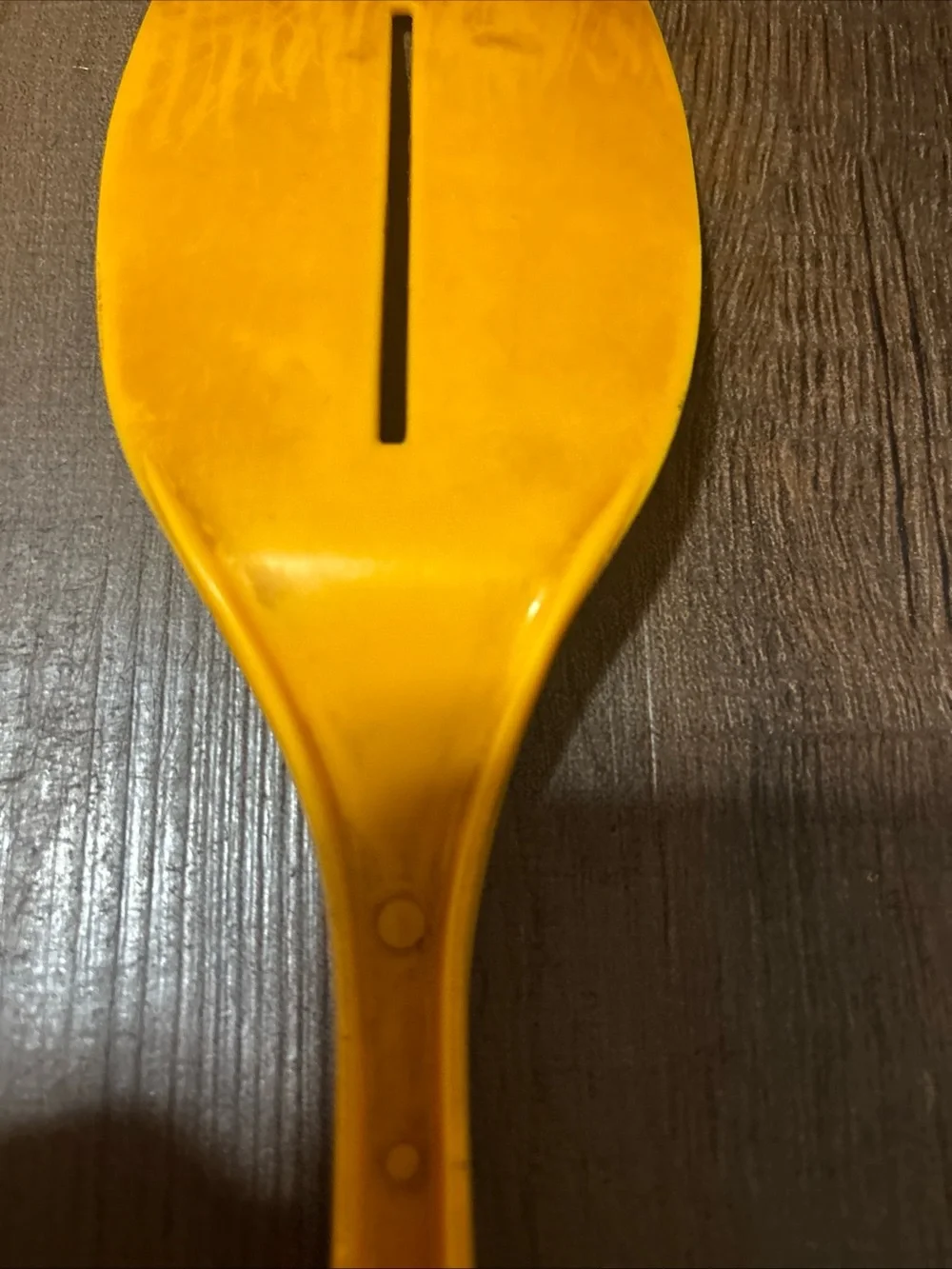 Yellow Slotted Silicone Spatula - Durable Nonstick Kitchen Turner